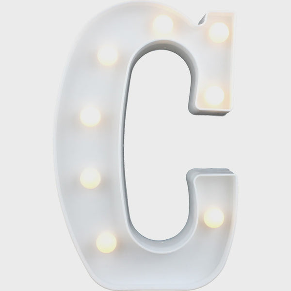LED LETTER LIGHT C